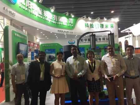 咸陽華星泵業有限公司2016年參加廣州陶瓷設備展