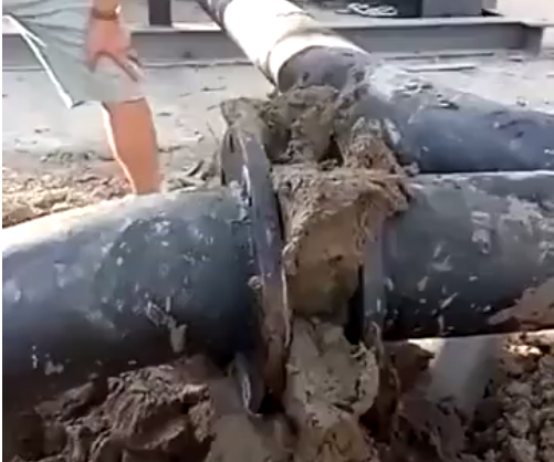 粘稠污泥输送泵工作视频